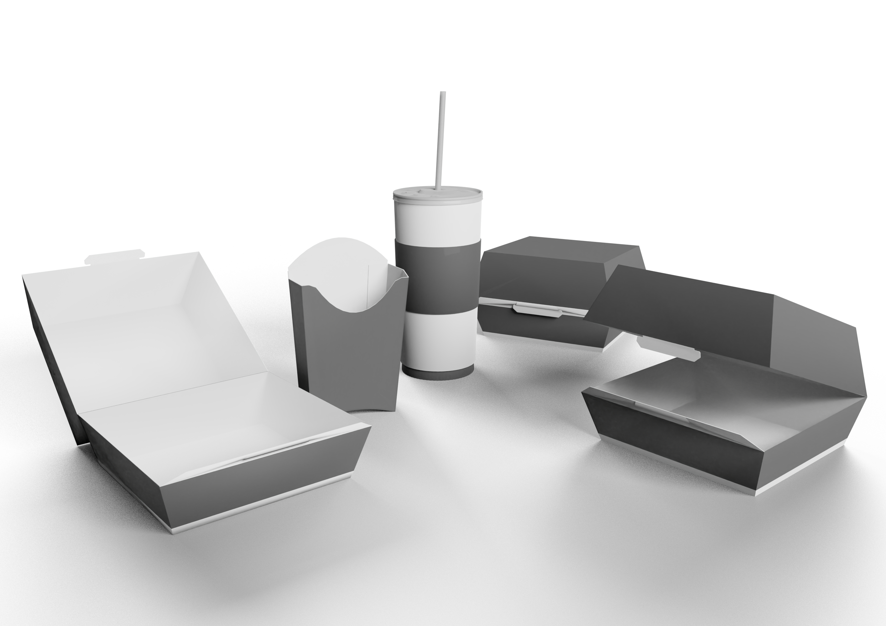 Fast Food Containers preview image 1